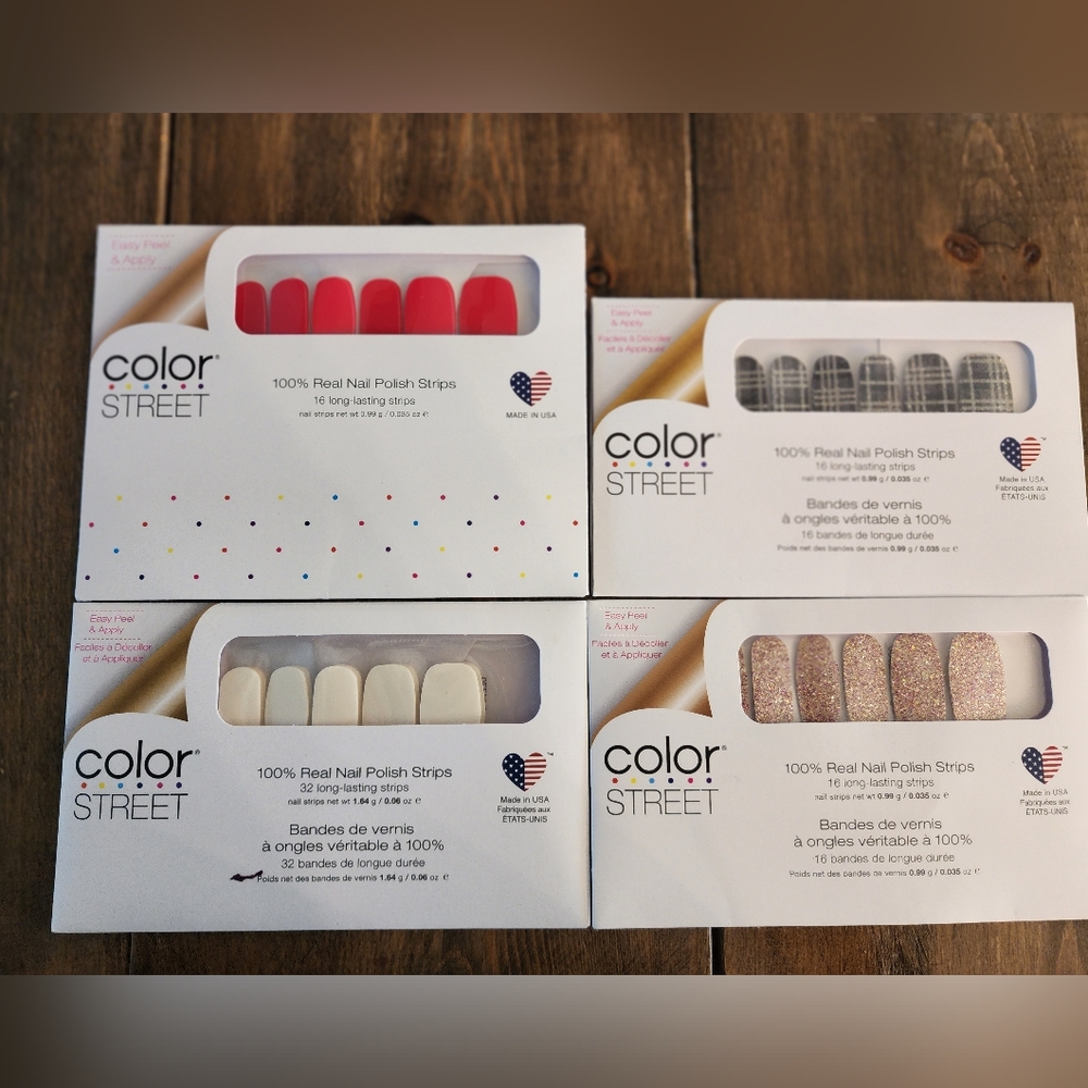 Color Street lot of 4